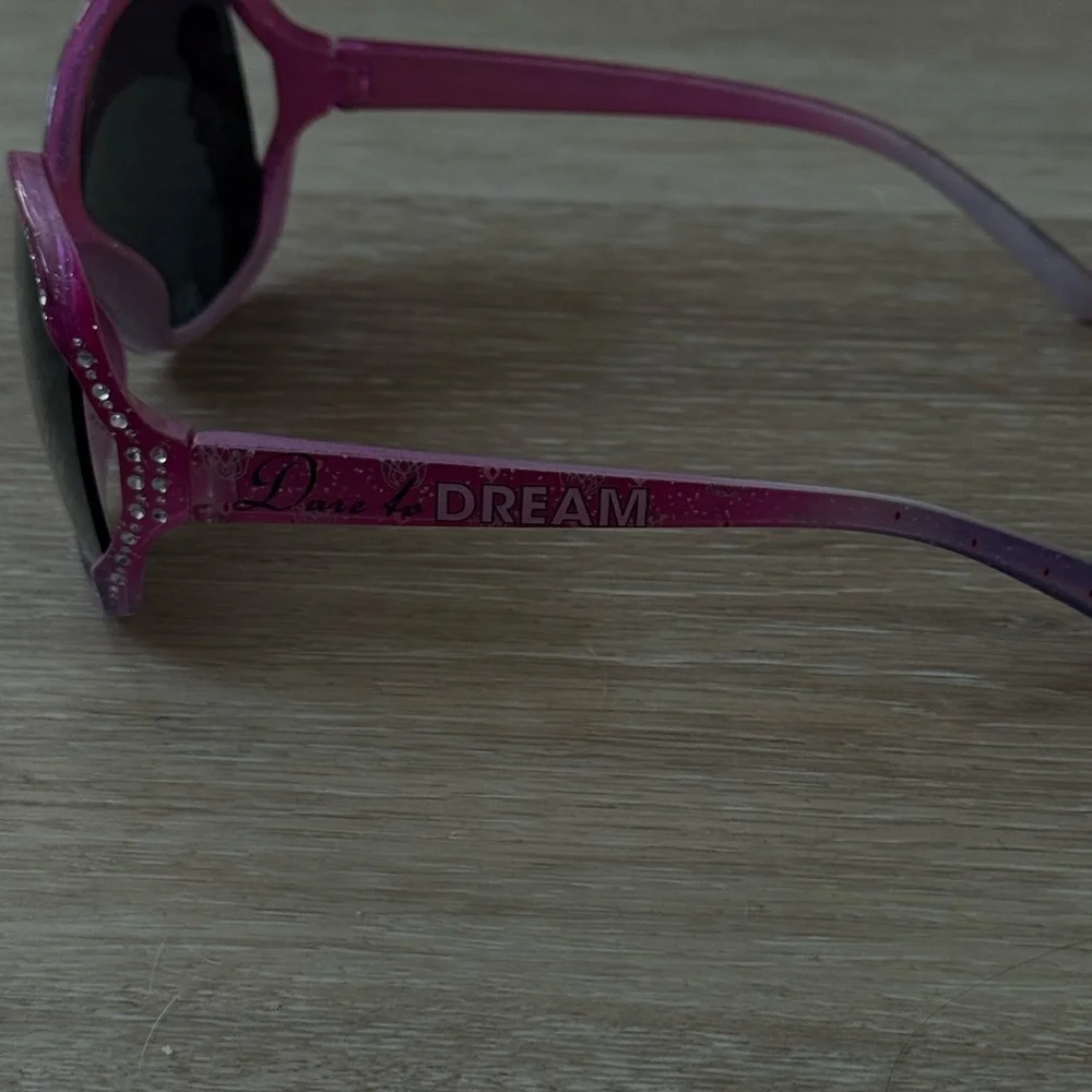 Pink Glitter Princess Sunglasses for Kids